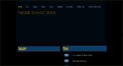 Desktop Screenshot of freddiechavezsings.com